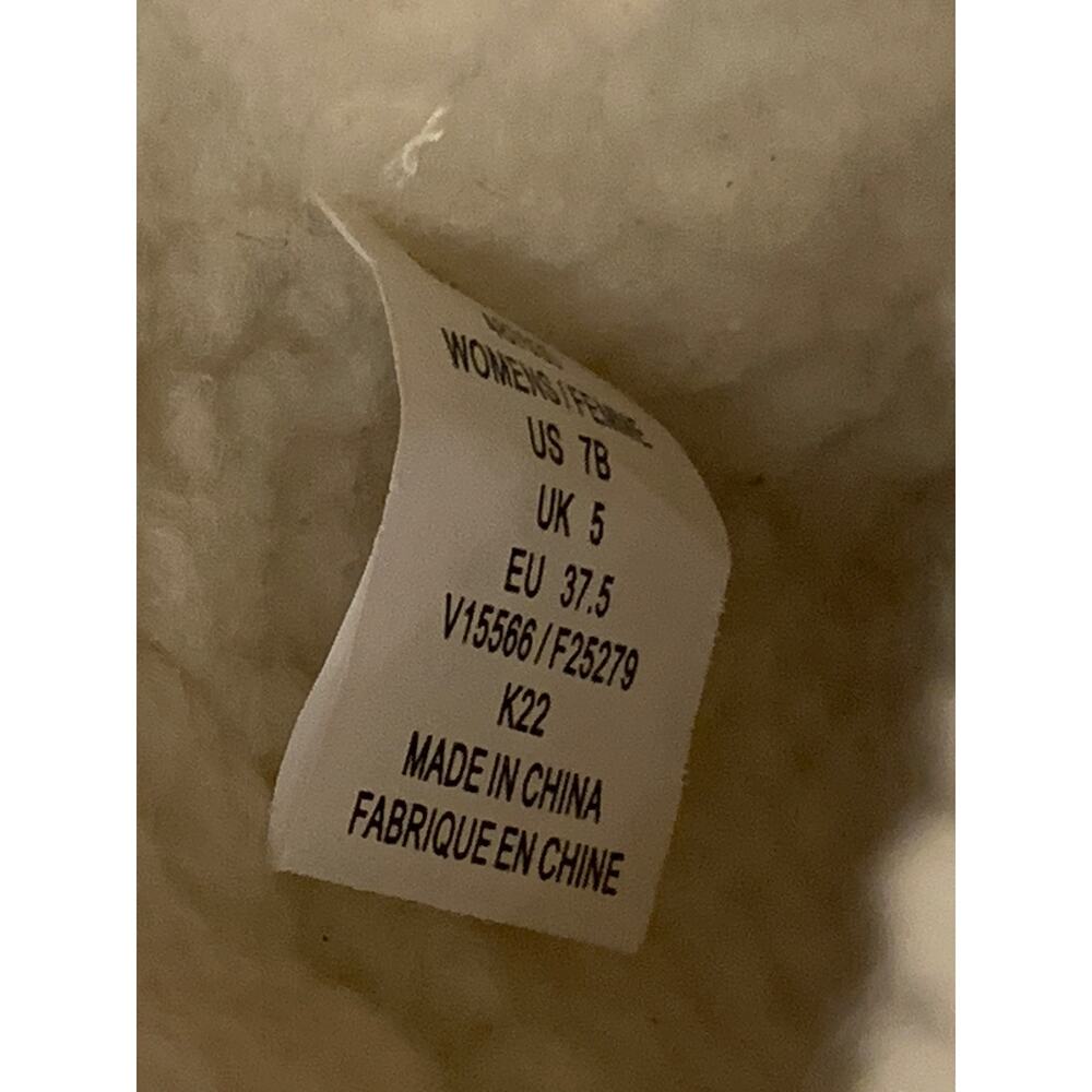 Lands' End Tossed Hearts Embroidered Cork Bottom Mules Slides Slipper Shoes sz 7 - Picture 7 of 7